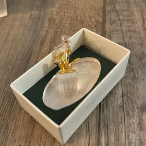 Swarowski flowers in pot